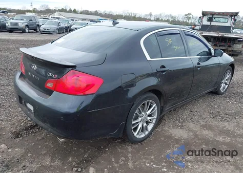 2010 Infiniti G37X z USA, uszkodzony, nr VIN JN1CV6AR7AM250797